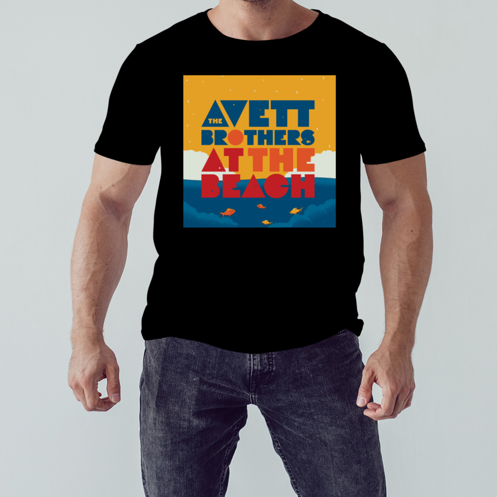 The Avett Brothers At The Beach 2024 poster shirt 1 Unisex tshirt