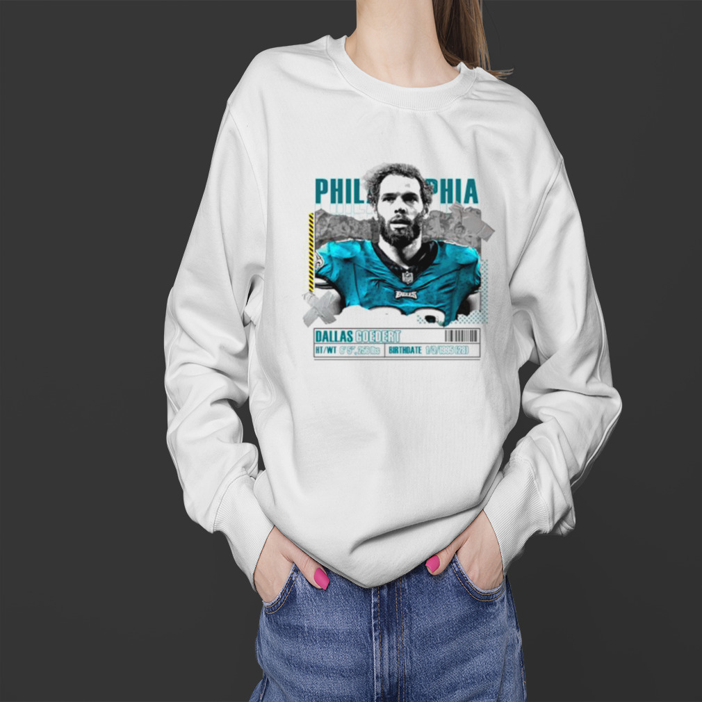 Dallas goedert football paper poster eagles shirt, hoodie, sweater