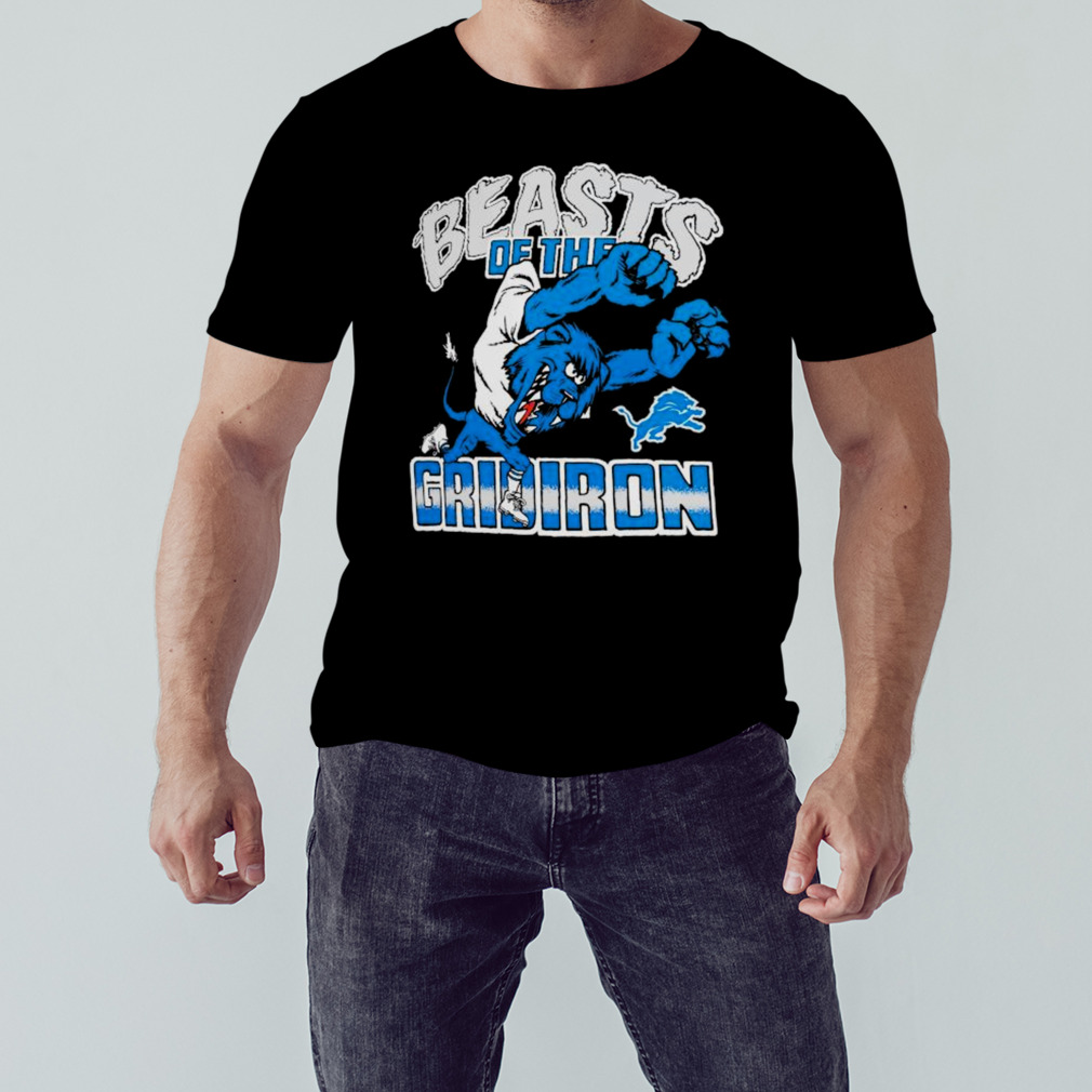 Unisex Homage Charcoal Detroit Lions Monsters of the Gridiron