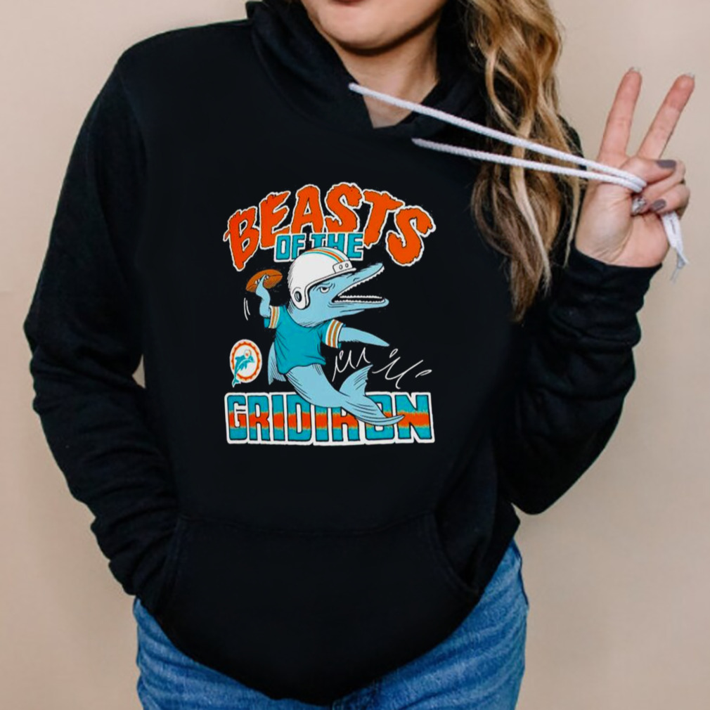 Miami Dolphins Monsters of the Gridiron Halloween Shirt, hoodie