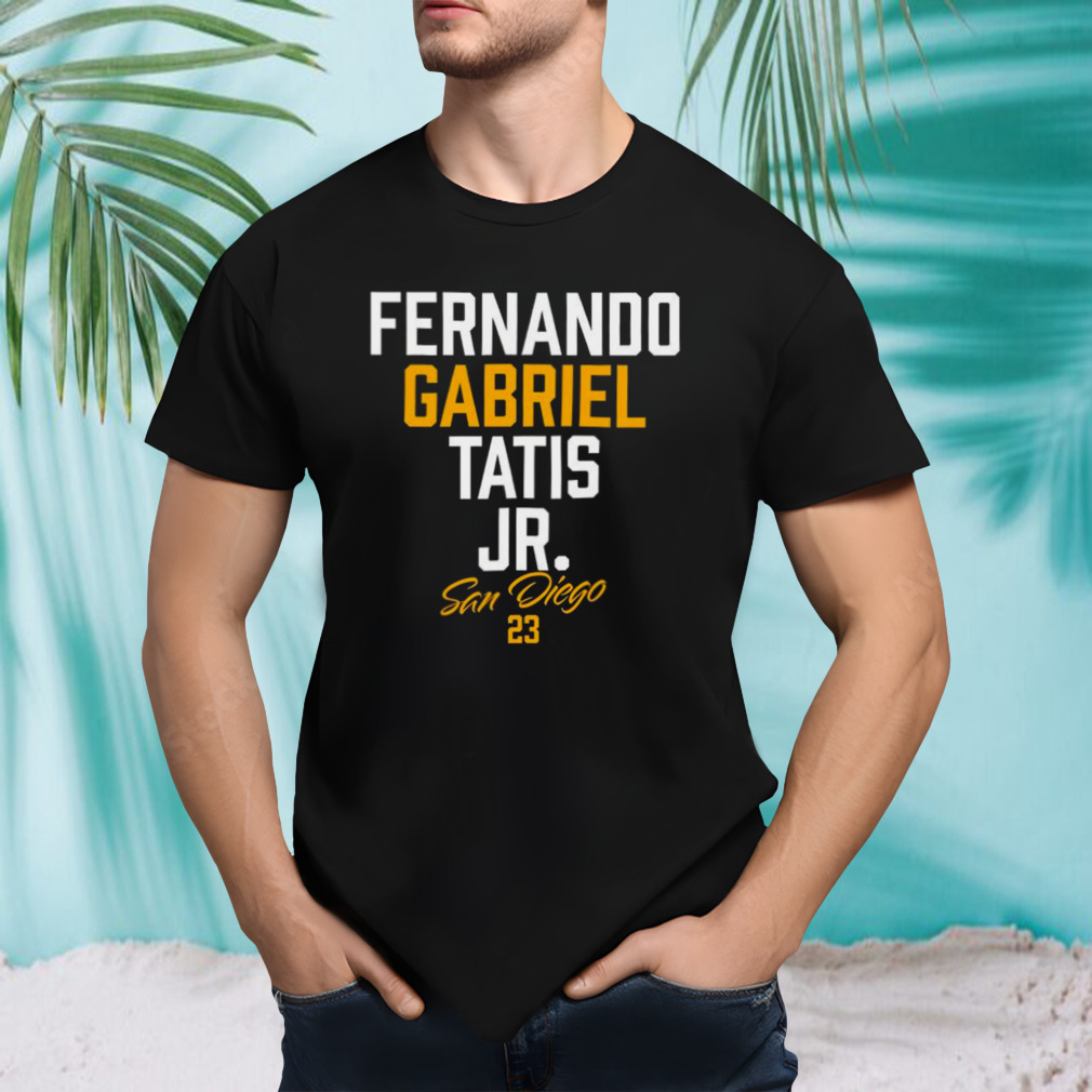 San Diego Padres Fernando Gabriel Tatis Jr. T-Shirt