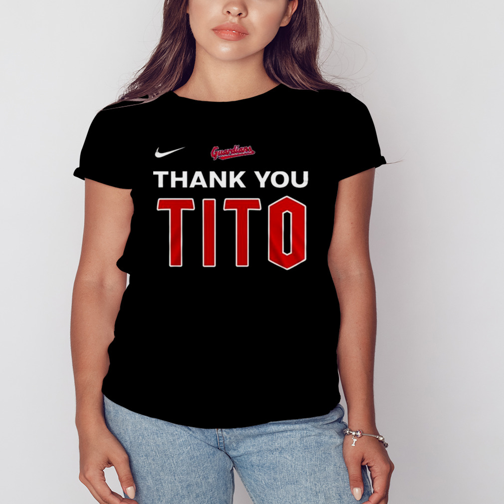 Official thank you tito Cleveland guardians fanatics branded Shirt