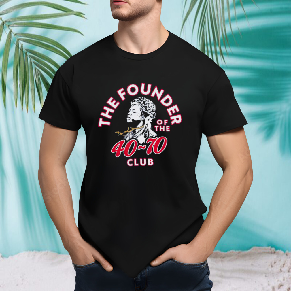 The found of the 40 70 club Ronald Acuña Jr shirt