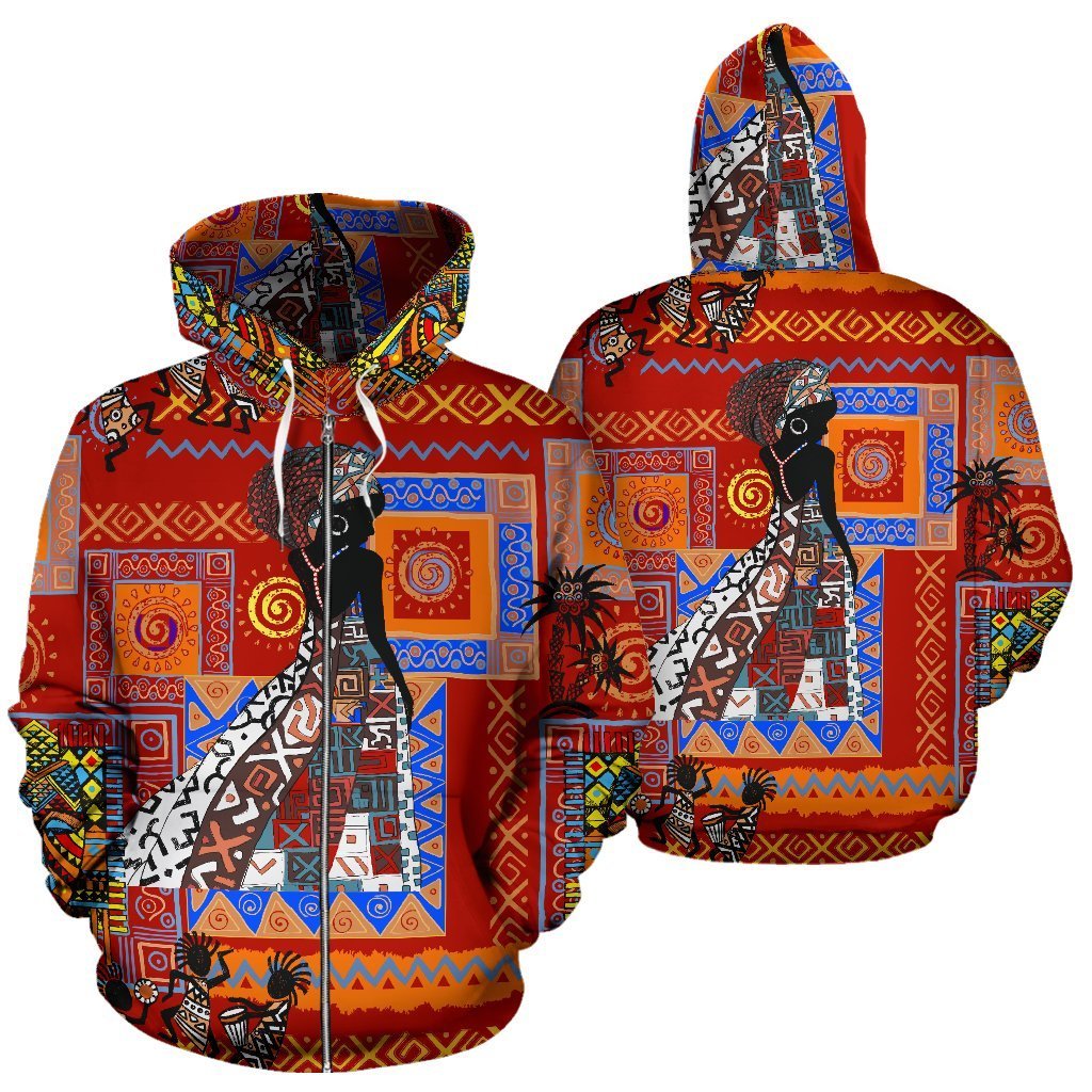African Print Pattern All Over Print  For Men _ Women  HO1581