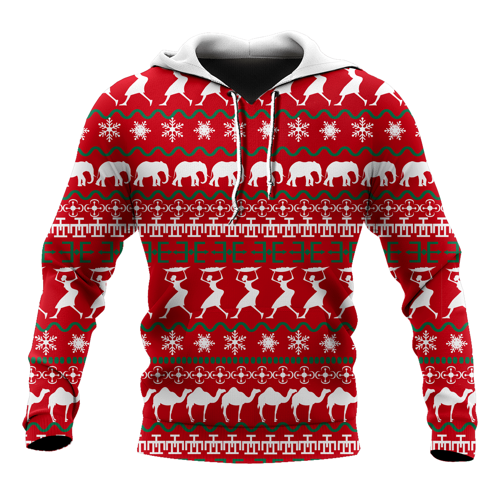 African Red Christmas All Over Print  For Men _ Women  HO1494