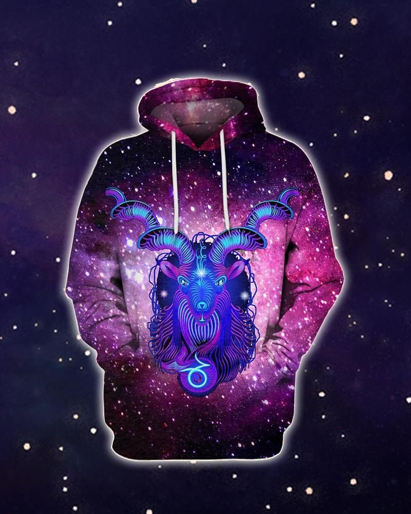 Aries The Ram Galaxy Purple Cool All Over Print For Men _ Women HO7559