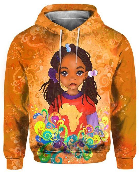 Be A African Cute Black Daughter All Over Print For Men _ Women HO2519