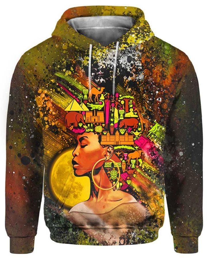 Black African Women Colorful All Over Print  For Men _ Women  HO2557