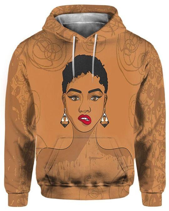 Black Girl Magic Short Hair All Over Print  For Men _ Women  HO2517