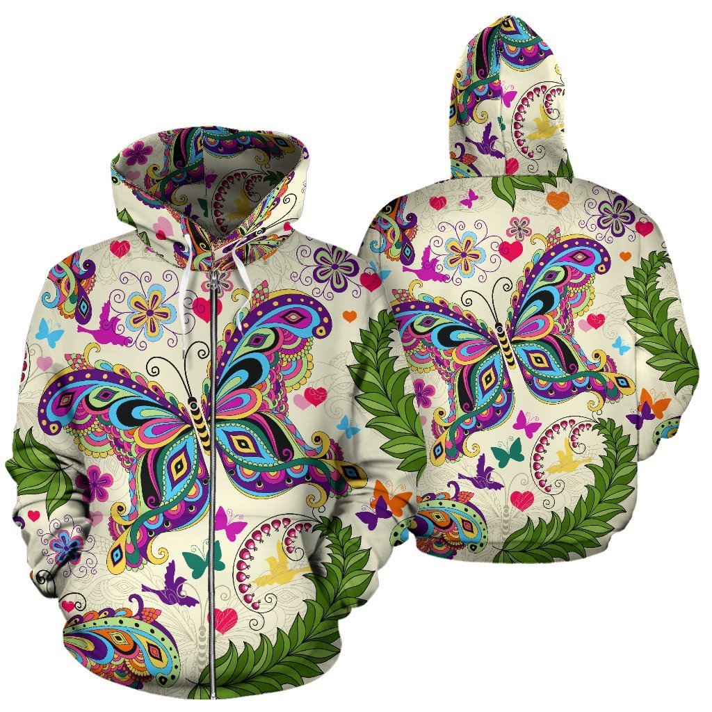 Butterfly Colorful Indian Style All Over Print For Men _ Women HO2002