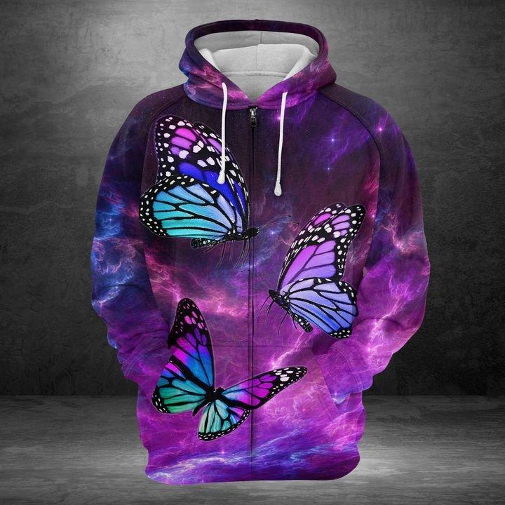 Butterfly Purple All Over Print For Men _ Women HT3323