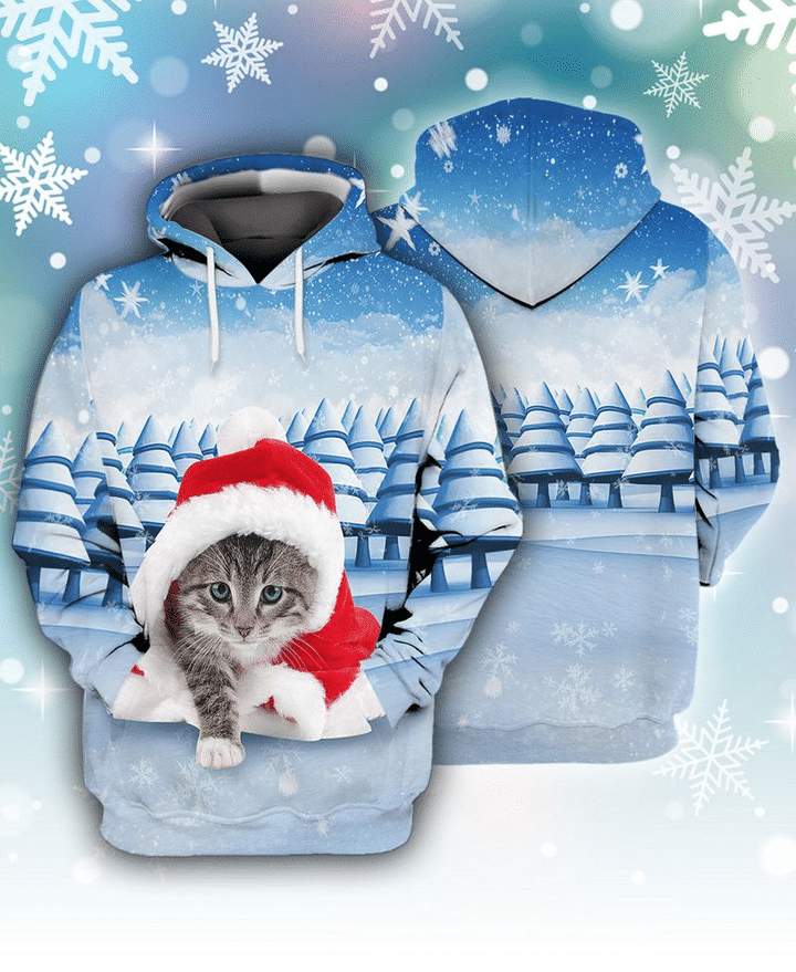 Cat Lover Christmas All Over Print  For Men _ Women  HO2828