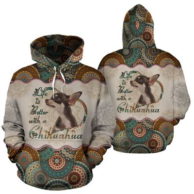 Chihuahua Dog All Over Print  For Men _ Women  HO1199