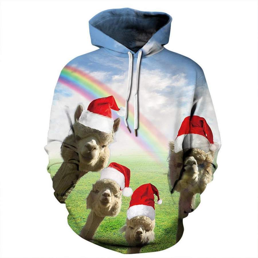 Christmas Alpaca All Over Print  For Men _ Women  HO8148