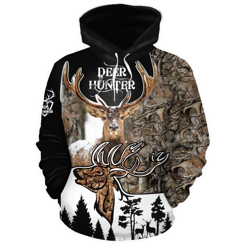 Deer Hunting All Over Print For Men _ Women HT4390
