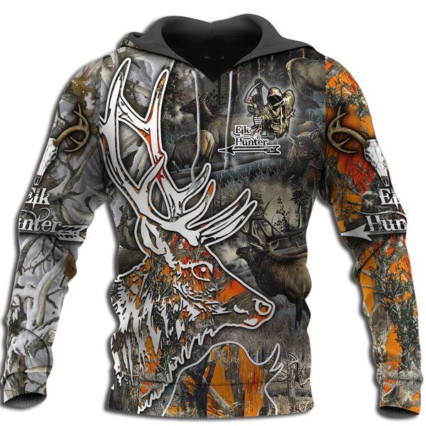 Elk Hunting  All Over Print  For Men _ Women  HT5010