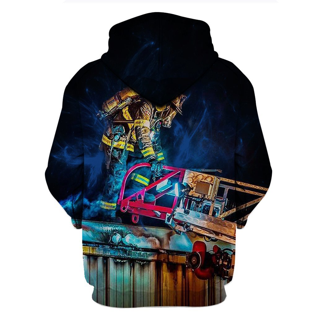 Fire Fighter Cool Color All Over Print For Men _ Women HO3091