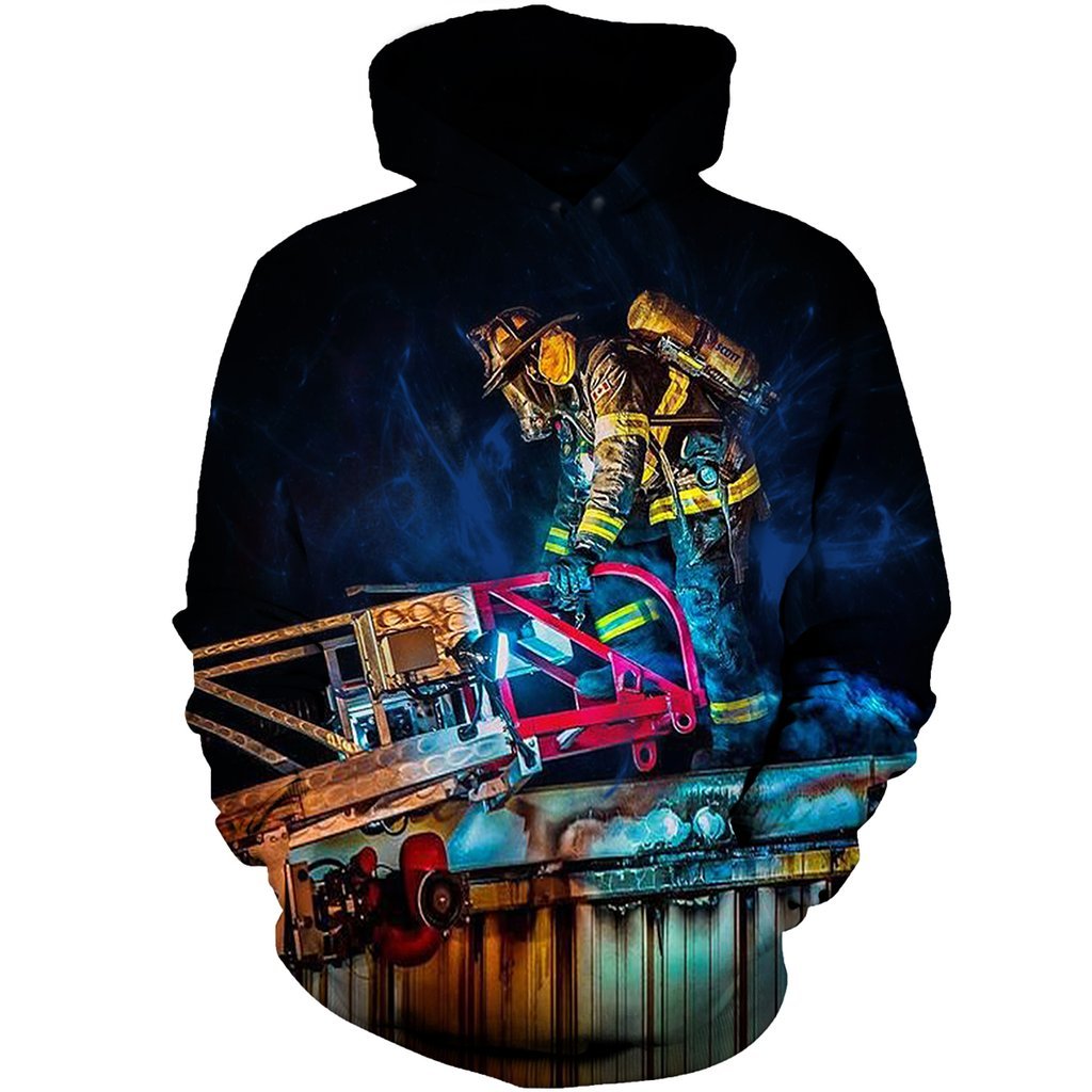 Fire Fighter Cool Color All Over Print  For Men _ Women  HO3091