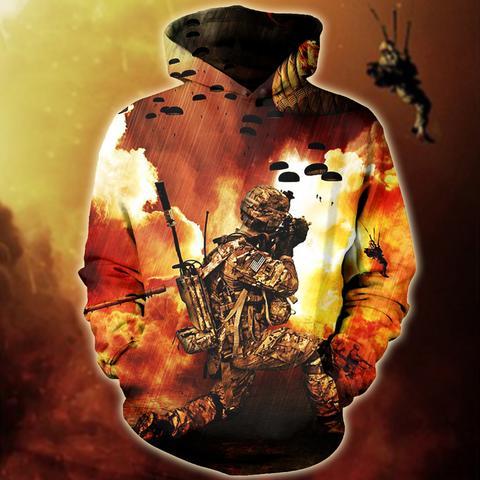 Fire Fighter Cool Man Hero All Over Print  For Men _ Women  HO3064