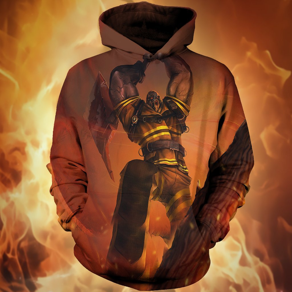 Fire Fighter Man Axe Trunk All Over Print  For Men _ Women  HO3074