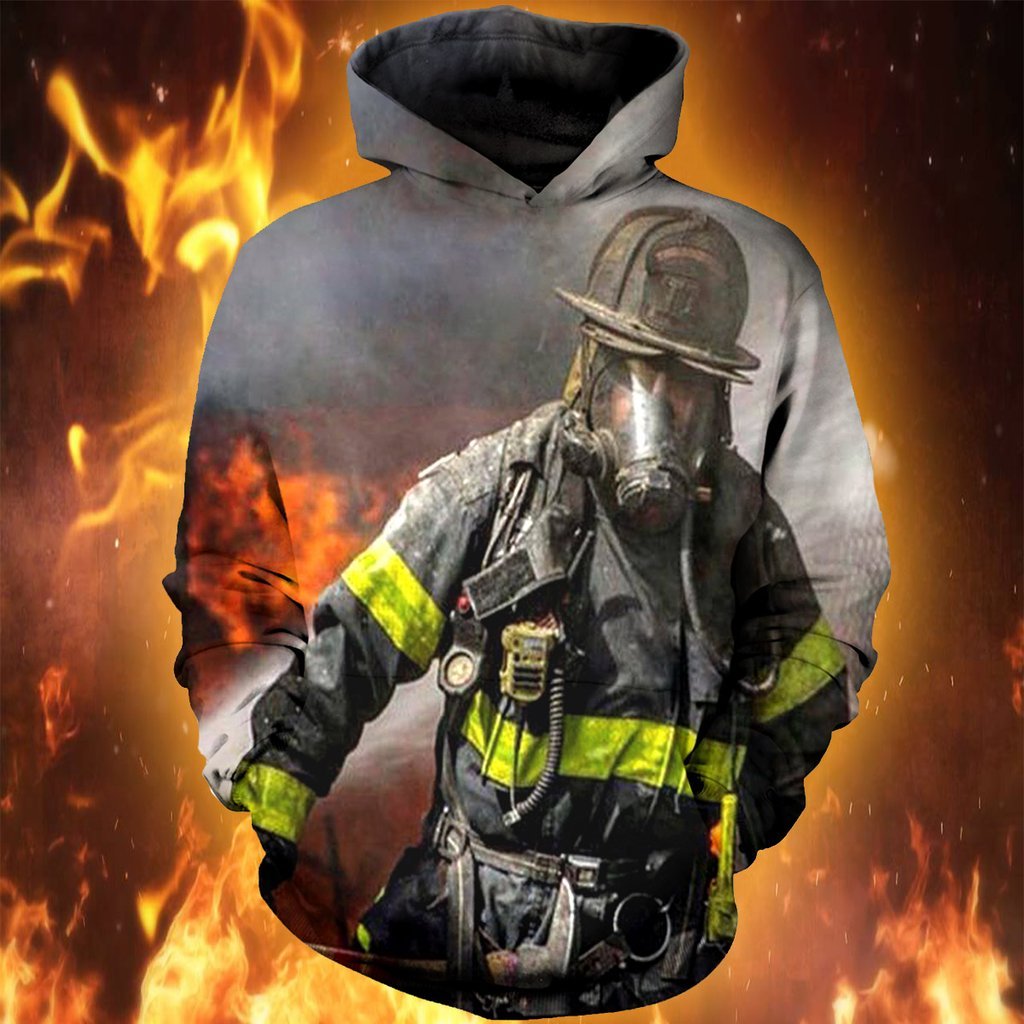 Fire Fighter Man Water Spray All Over Print  For Men _ Women  HO3076