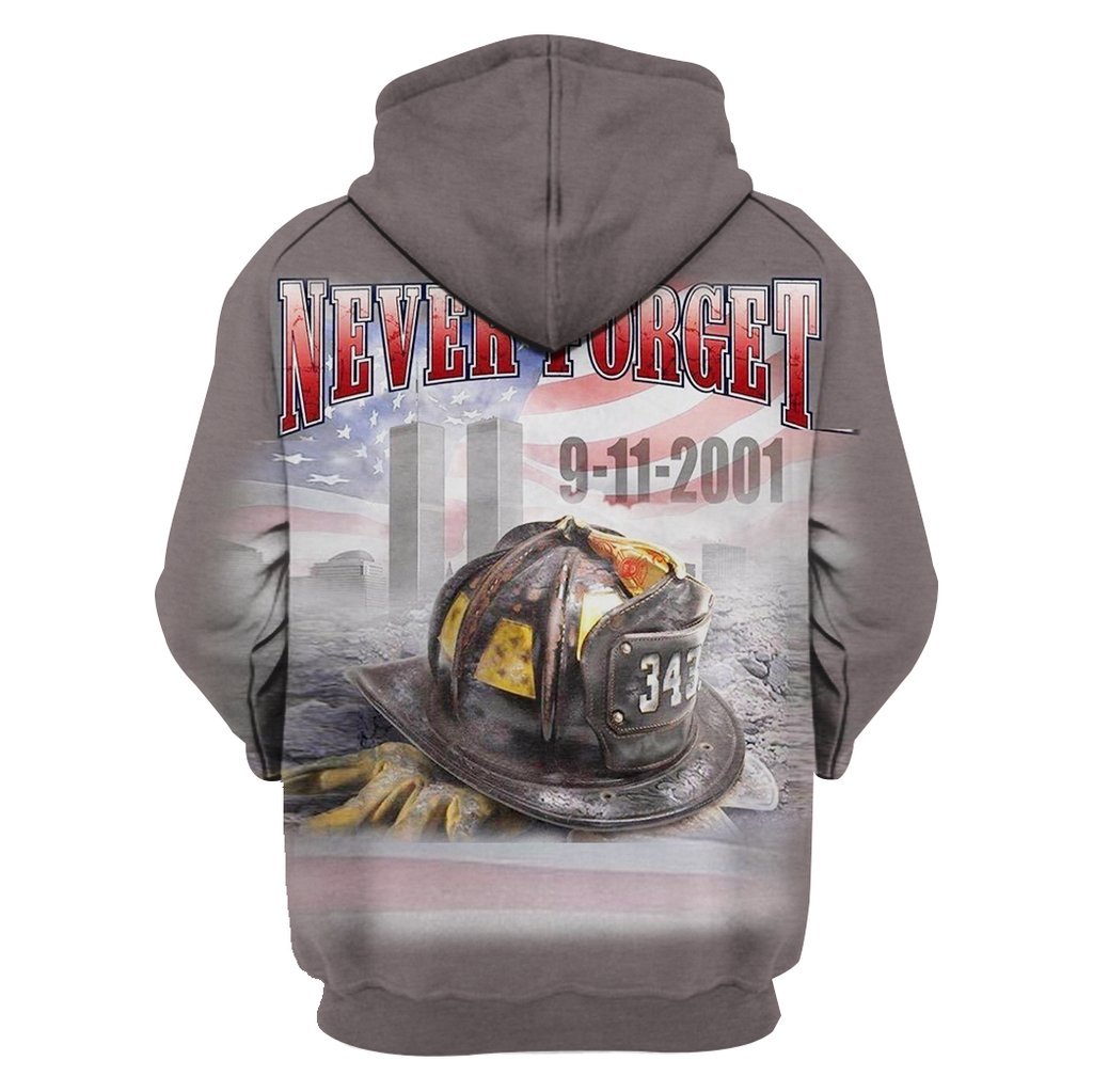 Fire Fighter Never Forget 9-11-2001 All Over Print For Men _ Women HO3094
