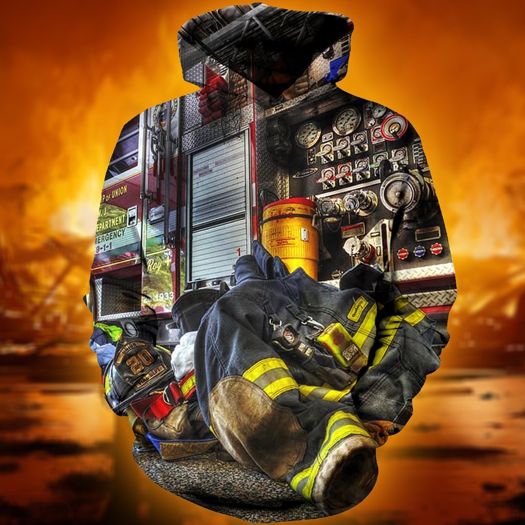 Fire Fighter The Hero Hidden All Over Print  For Men _ Women  HO3059