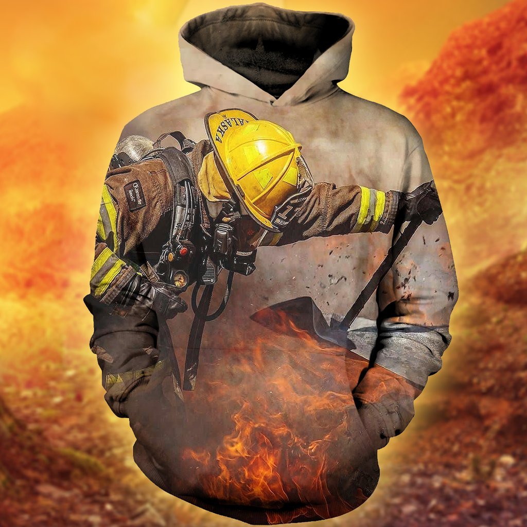 Fire Fighter The Hot Mens All Over Print  For Men _ Women  HO3083