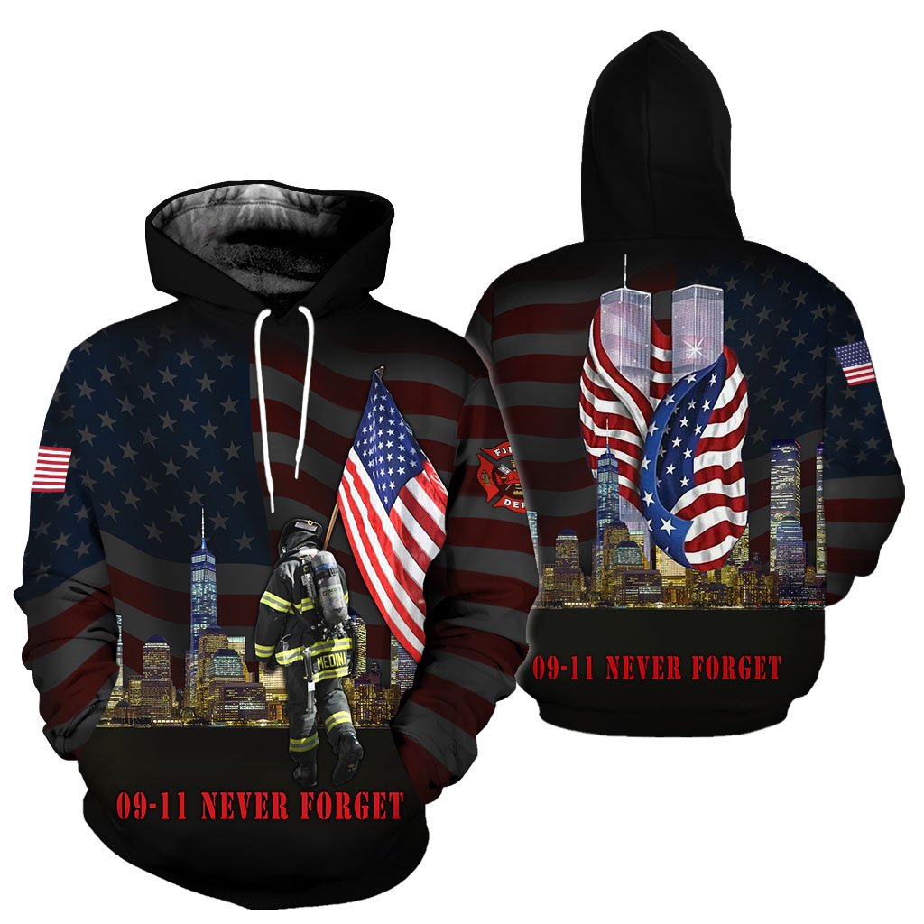 Firefighter Never Forget All Over Print  For Men _ Women  HO3032