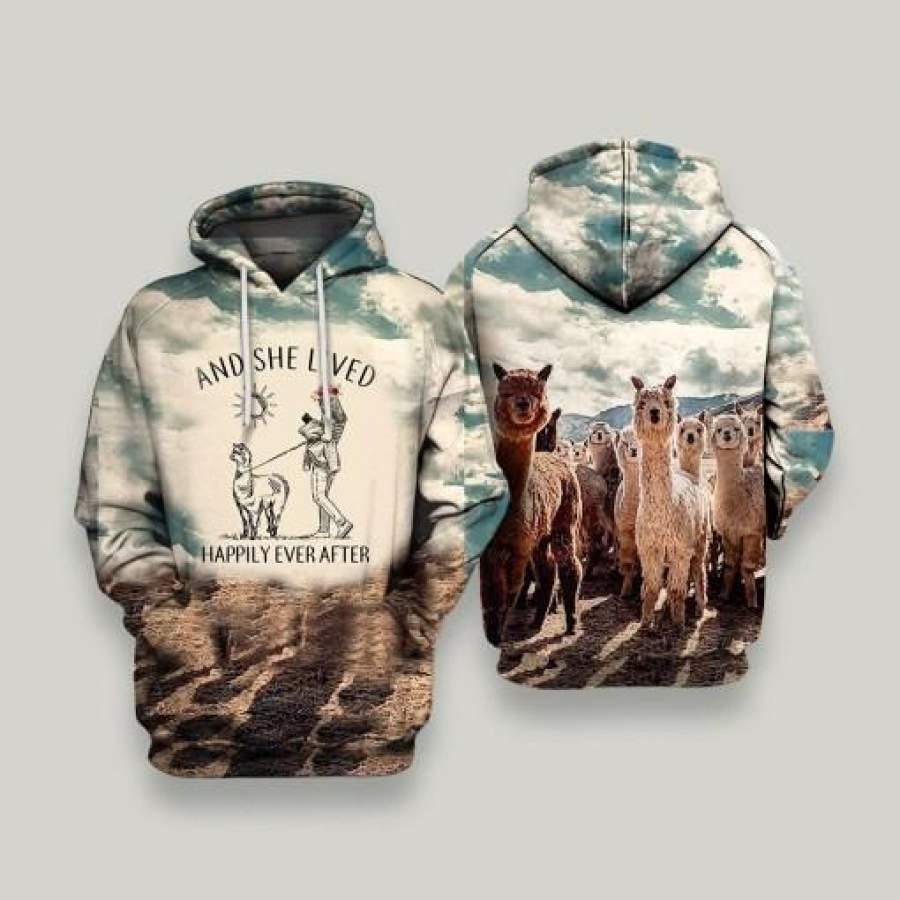 Happily Even After Alpaca All Over Print  For Men _ Women  HO8160