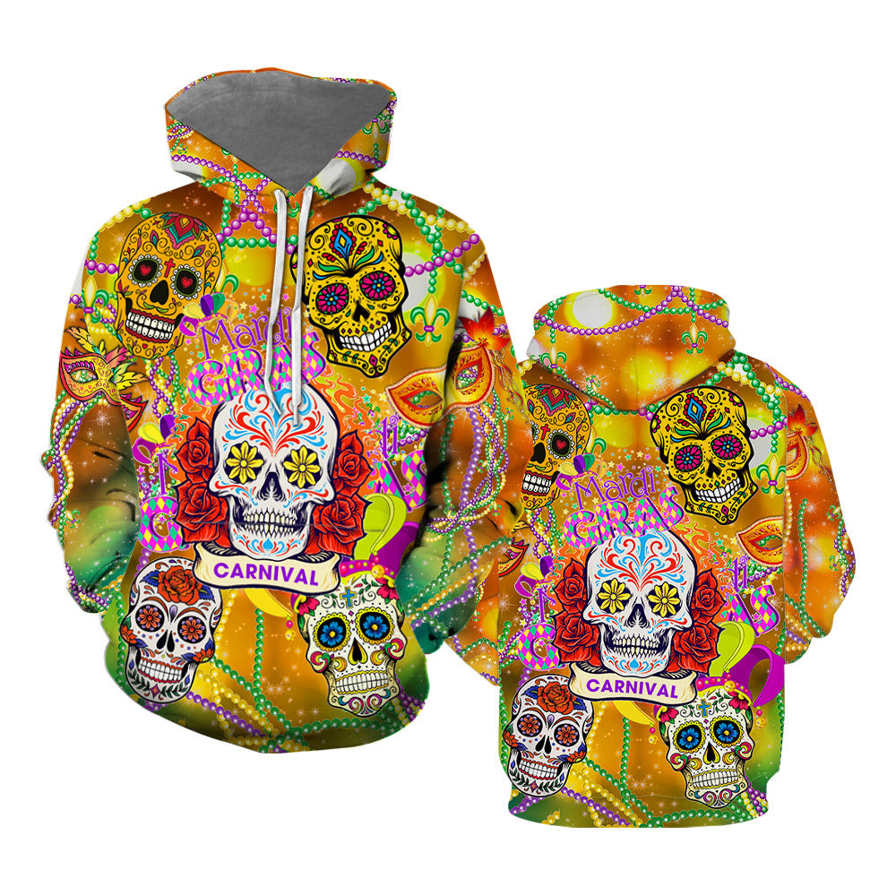 Happy Mardi Gras Carnival Hoodie All Over Print  For Men _ Women  HP2765