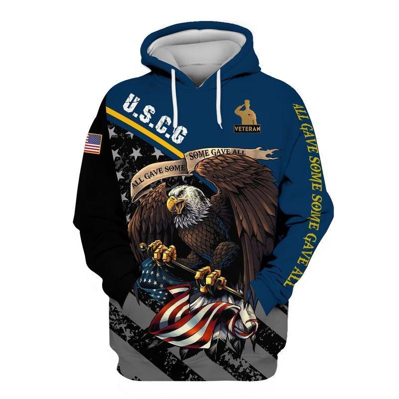 Happy Memorial Day Coast Guard Veteran All Over Print  For Men _ Women  HT9023