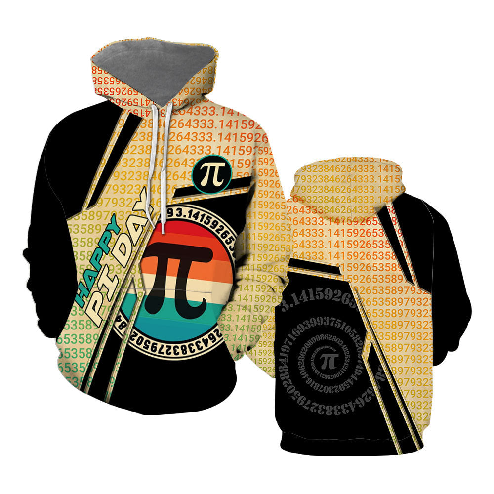 Happy Pi Day Hoodie Over Print  For Men _ Women  HP5669