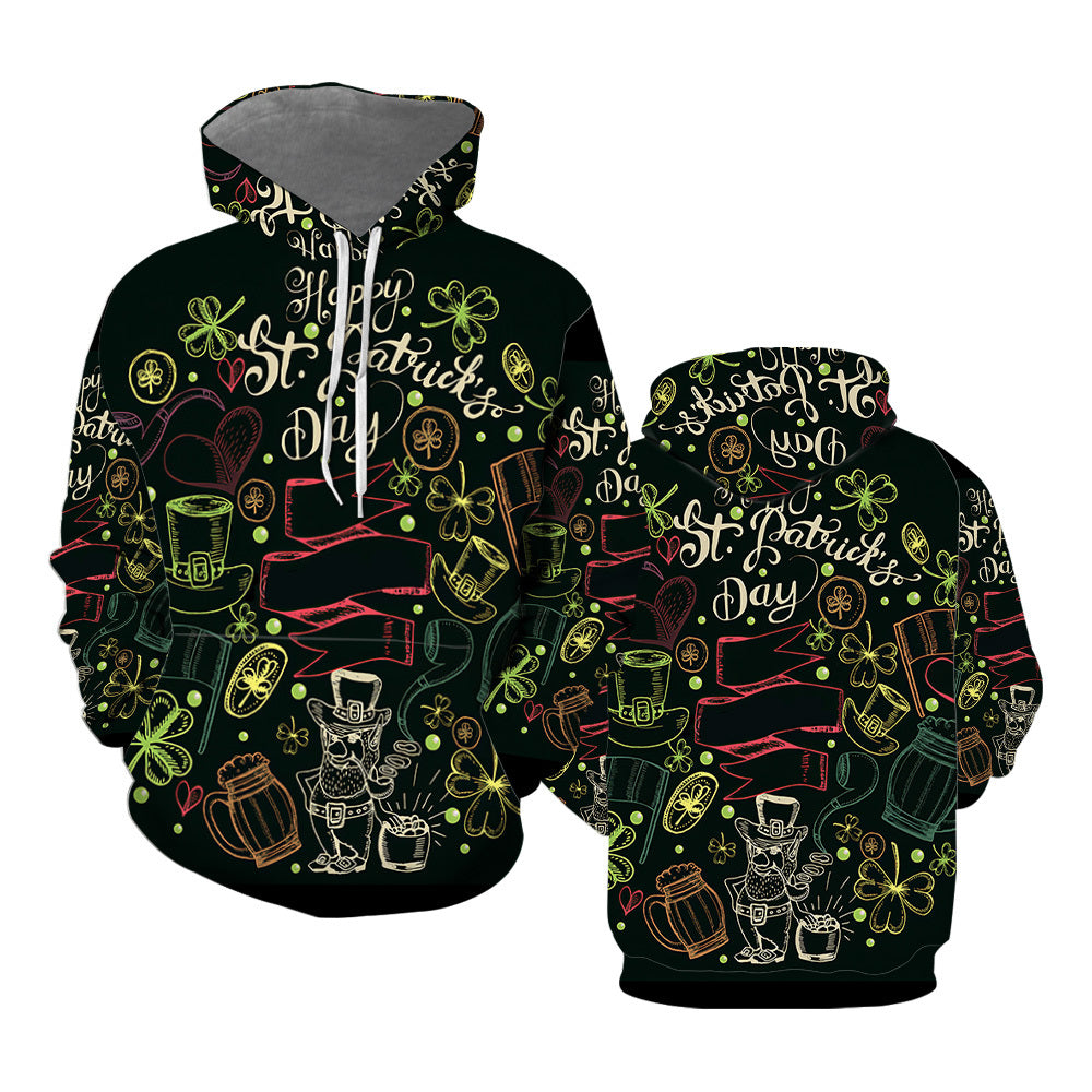 Happy St Patrick Day Hoodie All Over Print  For Men _ Women  TH1159