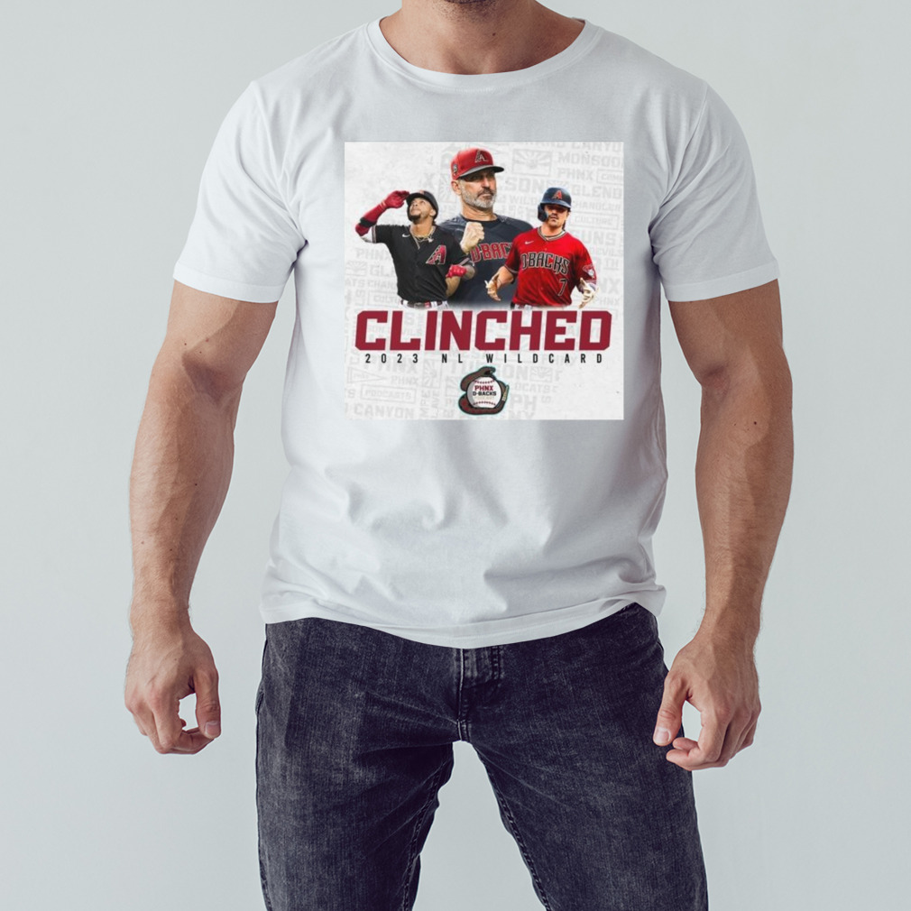 Arizona Diamondbacks Clinched 2023 Nl Wildcard T Shirt