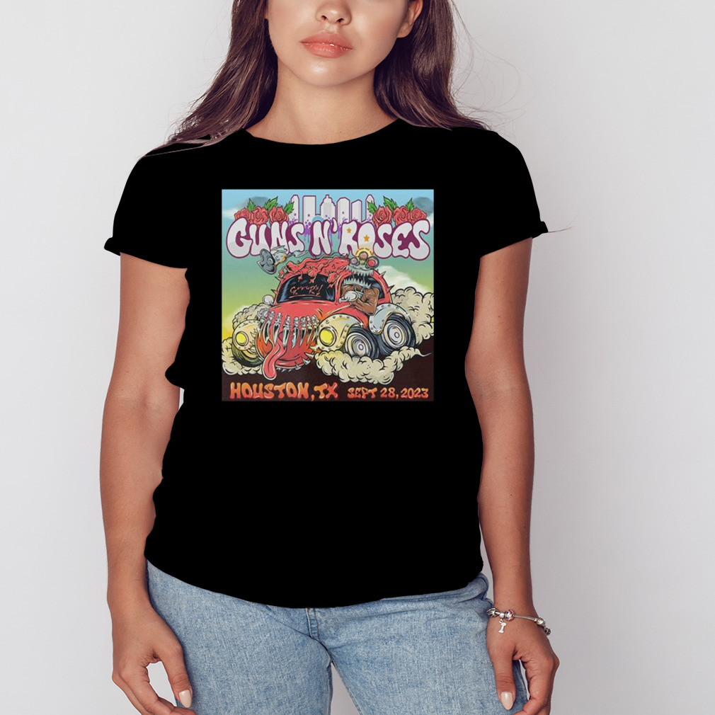 Guns N Roses Minute Maid Park Houston Texas September 28 2023 North  American Tour T Shirt