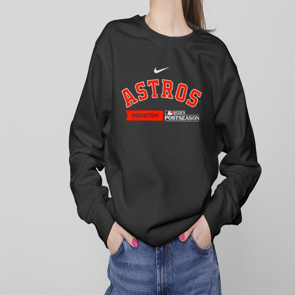 Houston Astros Nike 2023 Postseason Authentic Collection Dugout Shirt