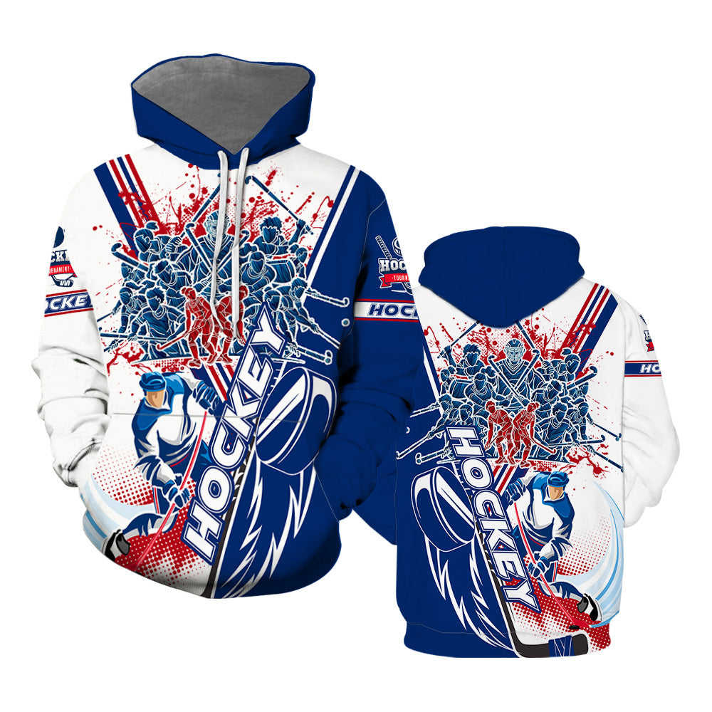 Ice Hockey Team Hoodie All Over Print  For Men _ Women  HP2767