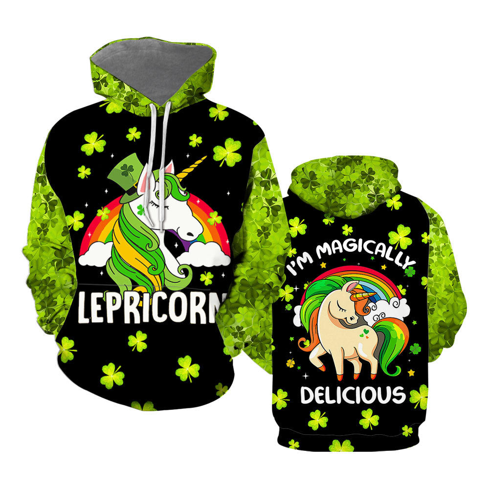 I_m Magically Delicious Lepricorn St Patrick_s Day Hoodie Over Print For Men _ Women HP5527 I_m Magically Delicious Lepricorn St Patrick_s Day Hoodie Over Print For Men _ Women HP5527