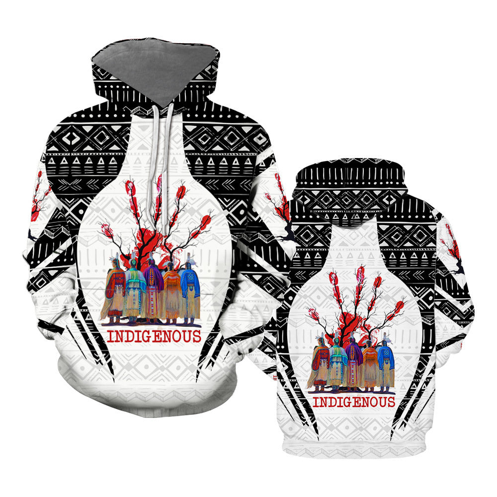 Indigenous Hoodie All Over Print  For Men _ Women  TH1135