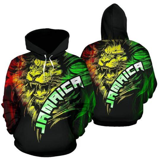 Jamaican Lion Colorful All Over Print  For Men _ Women  HO2871