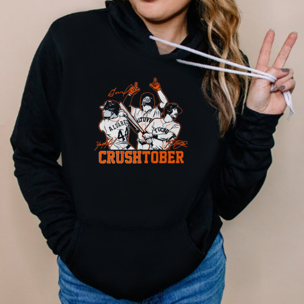 Jose Altuve Yordan Alvarez And Kyle Tucker Crushtober Shirt, hoodie,  longsleeve, sweatshirt, v-neck tee