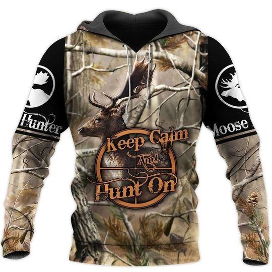 Keep Calm And Hunt On All Over Print  For Men _ Women  HO2656