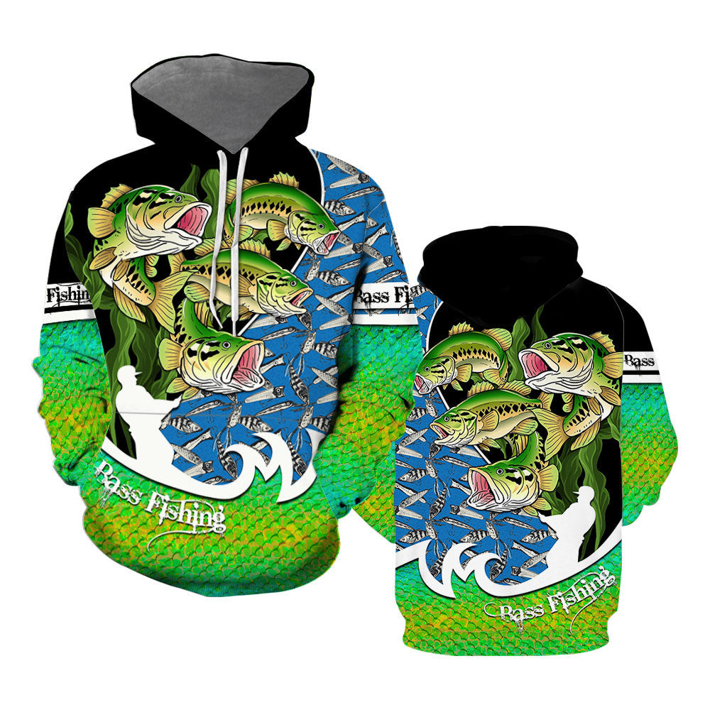 Largemouth Bass Fishing Hoodie All Over Print  For Men _ Women  HP5730