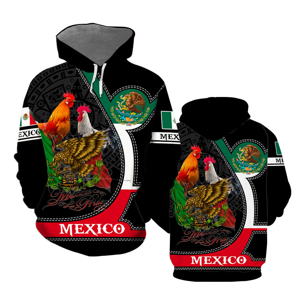 Mexico Rooster Hoodie All Over Print  For Men _ Women  HP5154