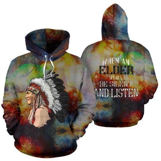 Native Americans Colorful All Over Print  For Men _ Women  HO2668