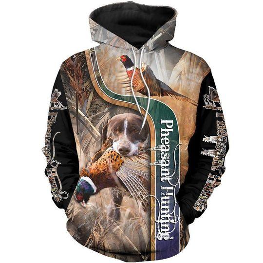 Pheasant Hunting All Over Print  For Men _ Women  HO2331