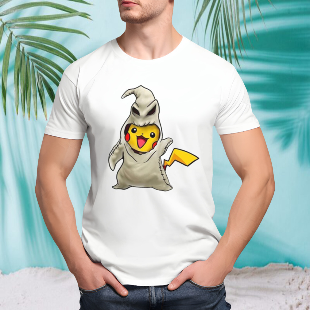 Pikachu Pokemon In Oogie Boogie Halloween shirt