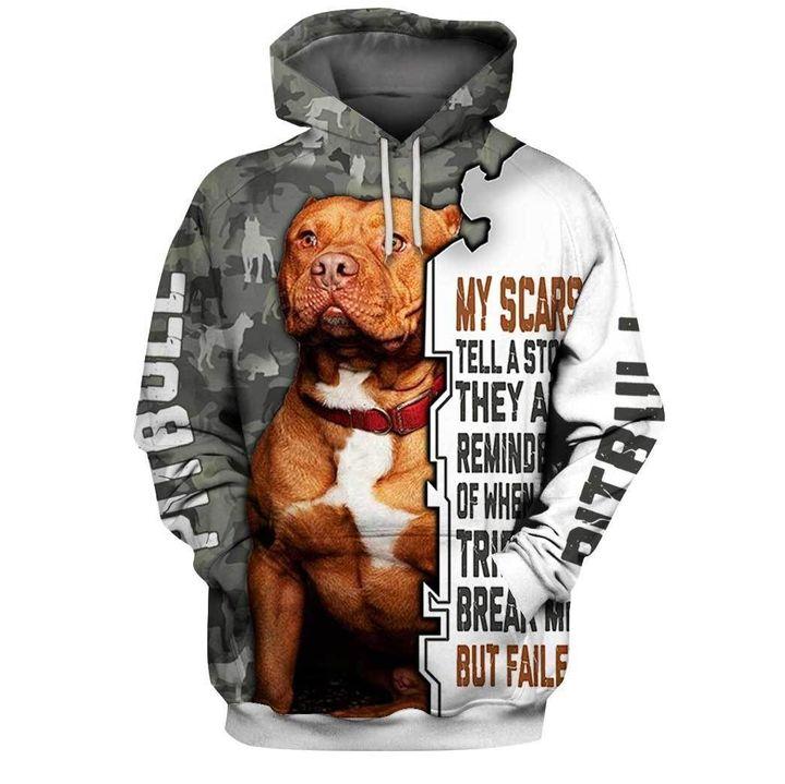 Pitbull All Over Print  For Men _ Women  HO2357