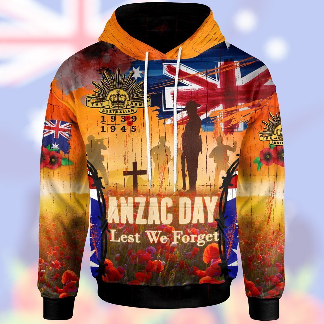Remember Anzac Day All Over Print  For Men _ Women  HT9013